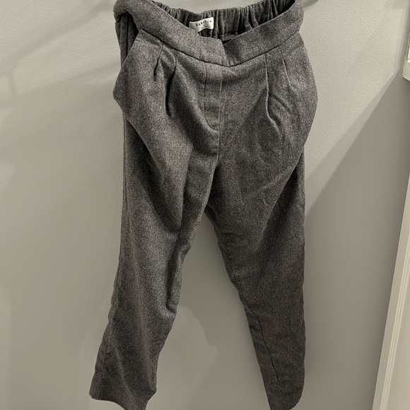 Babaton Cropped Grey Pants - Picture 2 of 4